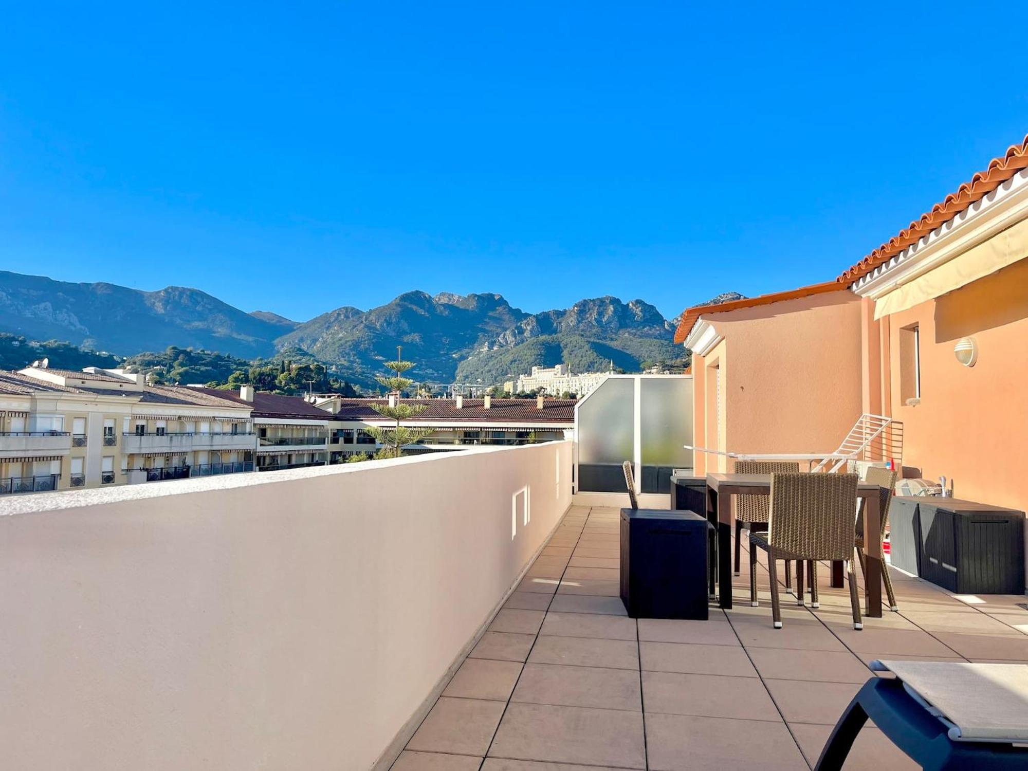 芒通"Le Rooftop Des Rivages" Immense Terrasse, Centre公寓 外观 照片